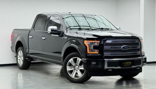 فورد F 150 FX4 Platinum 5.0L 2017 Ford F-150 FX4 Platinum Crew Cab, Full Service History, GCC