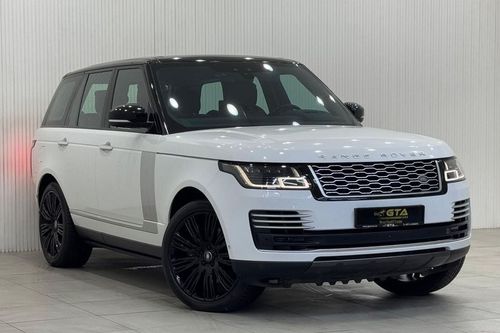 لاند روفر رينج روفر Autobiography Black 5.0L 2019 Range Rover Vogue Autobiography,  Warranty, Excellent Condition, GCC