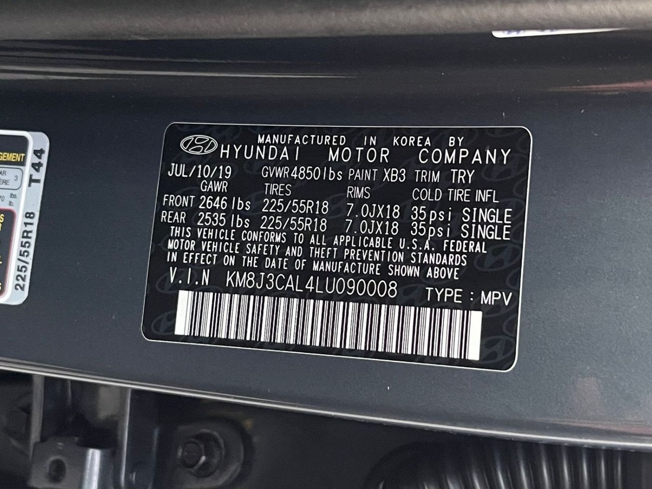 هيونداي توسون Full Option 2.4L 2020 HYUNDAI TUCSON 4x4 FULL OPTIONS IMPORTED FROM USA