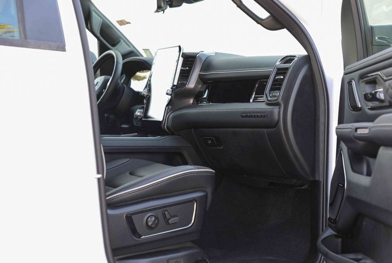 RAM 1500 2025 RAM 1500 LIMITED "Night Edition" 3.0L V6 - GCC - IVORY inside Black | Export Only