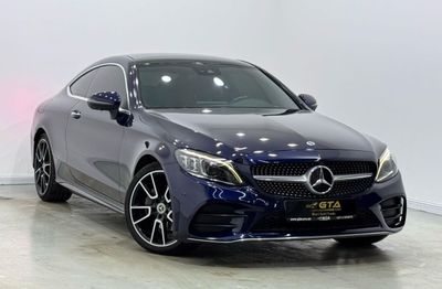 مرسيدس بنز C 200 كوبيه AMG 2020 Mercedes Benz C200 AMG Coupe, 2025 Mercedes Warranty + Service Pack, Excellent Condition, G
