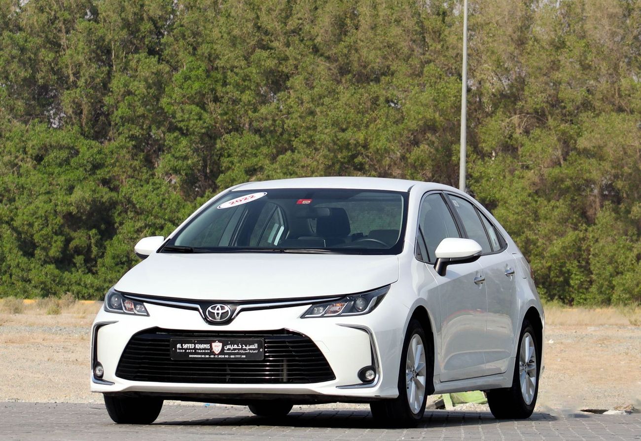 تويوتا كورولا GLI 1.6L Toyota Corolla 1.6L 2022 GCC original paint, full option, accident-free, excellent conditio