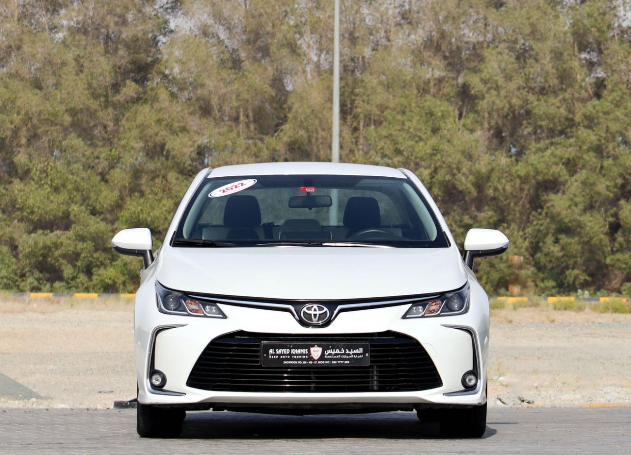 تويوتا كورولا GLI 1.6L Toyota Corolla 1.6L 2022 GCC original paint, full option, accident-free, excellent conditio