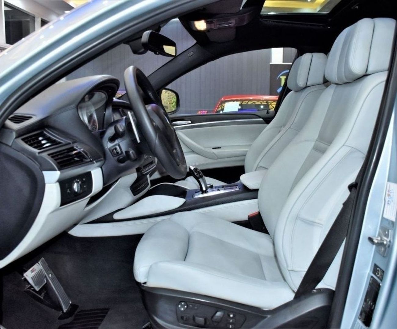 بي أم دبليو X6 M EXCELLENT DEAL for our BMW X6 M ( 2010 Model ) in SkyBlue Color GCC Specs