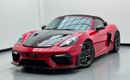 Porsche 718 Spyder 2024 Porsche 718 Spyder GT4 RS Weissach Pack, Porsche Service History, 2026 Porsche Warranty, GCC