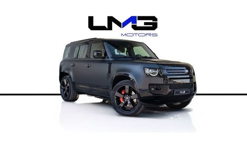 لاند روفر ديفندر 2025 DEFENDER X 110 | V8 | CARPATHIAN GREY | VERY LOW MILEAGE | MERIDIAN SURROUND SOUND SYSTEM