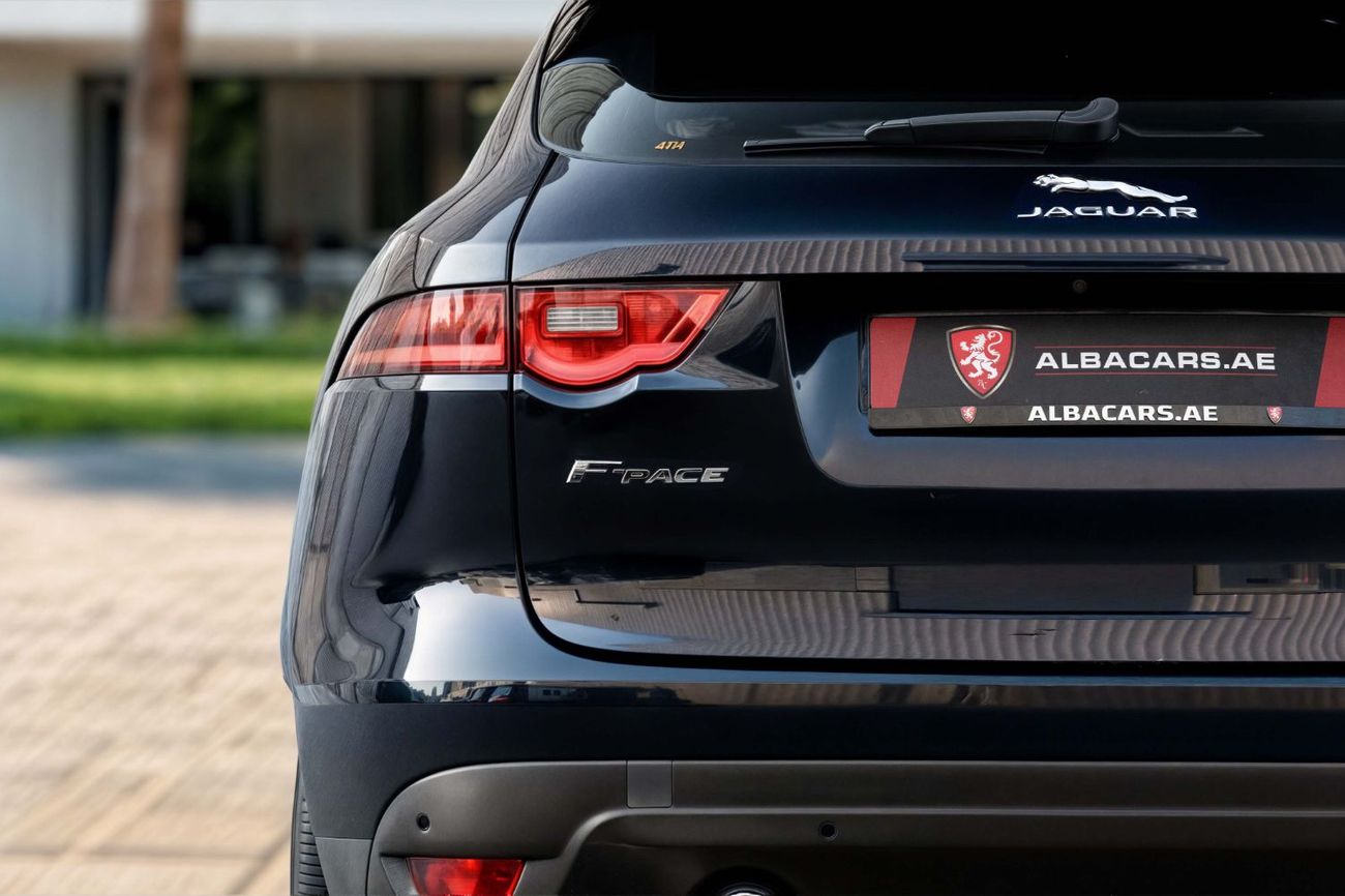 جاكوار F بيس 1,762 P.M  | 0% Downpayment | F-PACE 25T AWD | FULL AGENCY HISTORY!