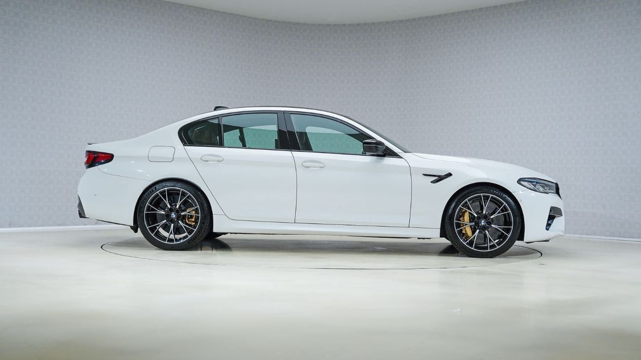 بي أم دبليو M5 | AED 6,236 PM | Warranty Nov 2026 | GCC