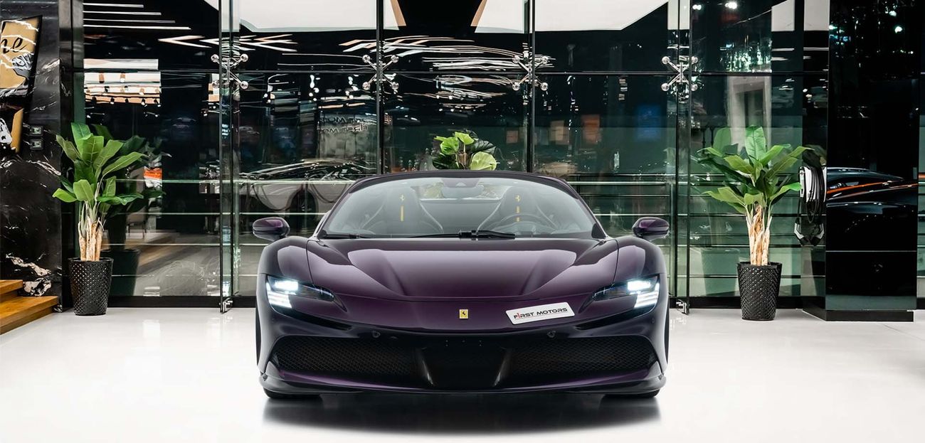 Ferrari SF90 Spider 4.0L V8 Twin-Turbocharged Engine + eMotor