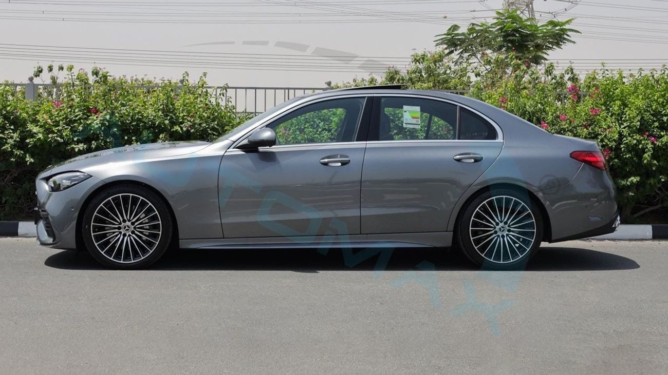 مرسيدس بنز C200 AMG Premium 1.5L RWD 2025 GCC With 2 Years Unlimited Mileage Warranty @Official Dealer