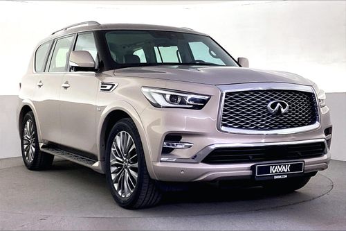 إنفينيتي QX80 Luxe Sensory ProActive (8 Seater) | شامل الضمان | 0 ﺪﻔﻋﺓ ﺃﻮﻟﻯ