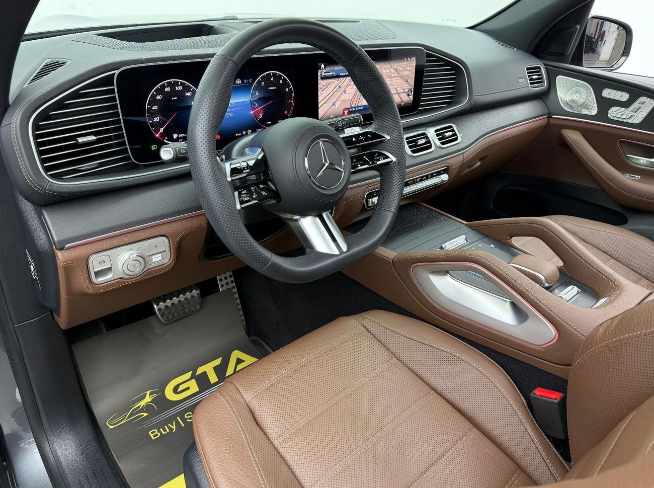 مرسيدس بنز GLS 580 4MATIC 2024 Mercedes Benz GLS 580 4MATIC, 2029 Mercedes Warranty, 2028 Mercedes Service Pack, Low Km