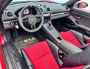 Porsche 718 Spyder 2024 Porsche 718 Spyder GT4 RS Weissach Pack, Porsche Service History, 2026 Porsche Warranty, GCC