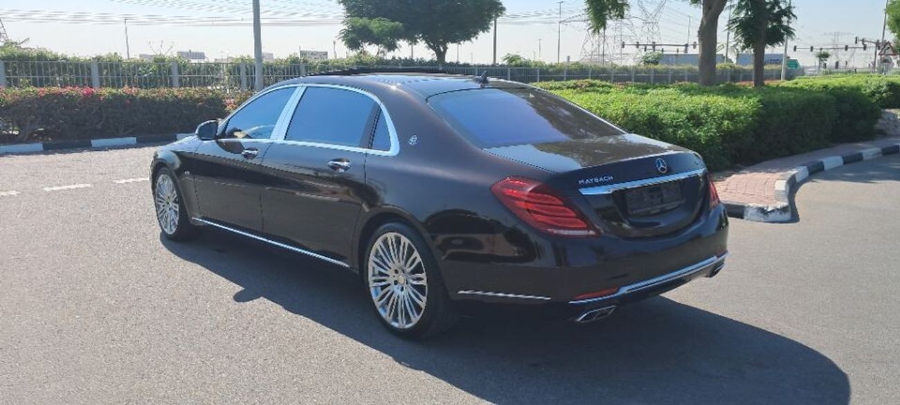 Mercedes-Benz S600 Maybach MAYBACH S600 2016 GCC FULL SERVICE GARGASH +ORGINAL PAINT 100% +FULL OPTION + 1 YEAR WARRANTY