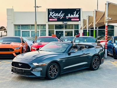 فورد موستانج GT Premium Convertible | Monthly AED 1680/- | 0% DP | Fog Lights | Paddle Shifters | # 18568