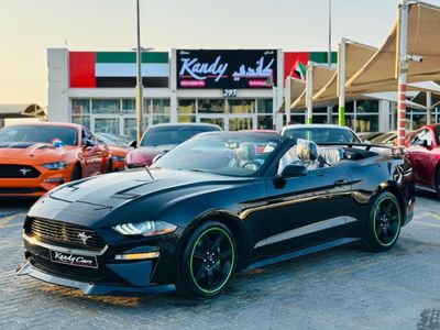 فورد موستانج EcoBoost Convertible | Monthly AED 1040/- | 0% DP | Paddle Shifters | # 75940