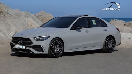 مرسيدس بنز C200 AMG Premium Plus 1.5L RWD 2025 GCC With 2 Years Unlimited Mileage Warranty @Official Dealer