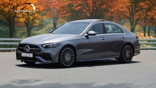 مرسيدس بنز C200 AMG Premium 1.5L RWD 2025 GCC With 2 Years Unlimited Mileage Warranty @Official Dealer