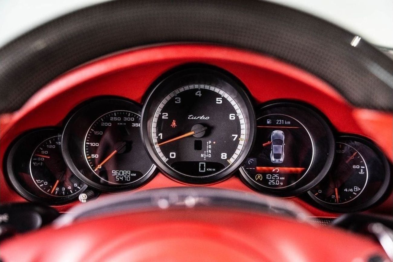 Porsche 911 Turbo 3.8L (500 HP) Coupe PORSCHE 911 TURBO-GCC-FSH WITH AL NABOODA-IMMACULATE CAR