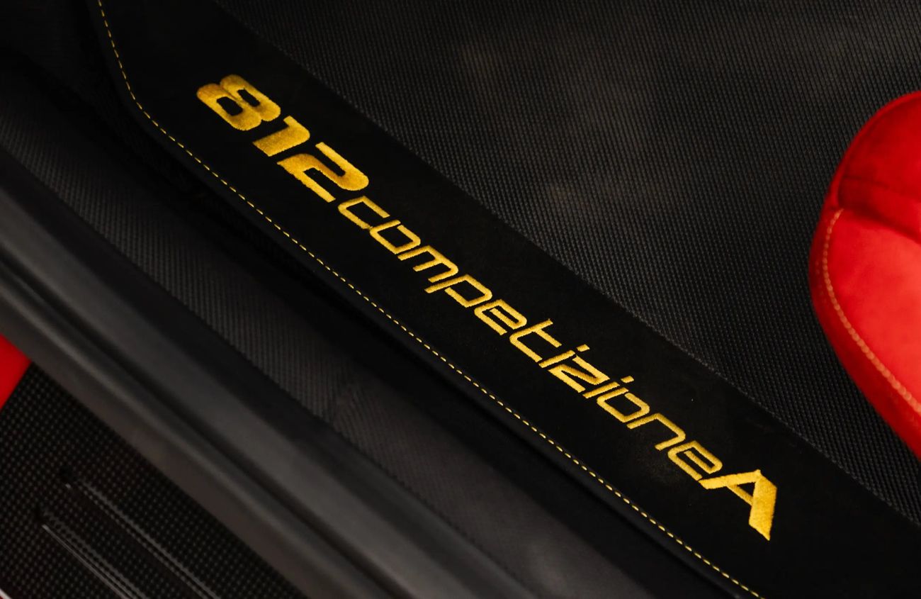 Ferrari 812 Competizione 6.5L V12 Naturally Aspirated Engine