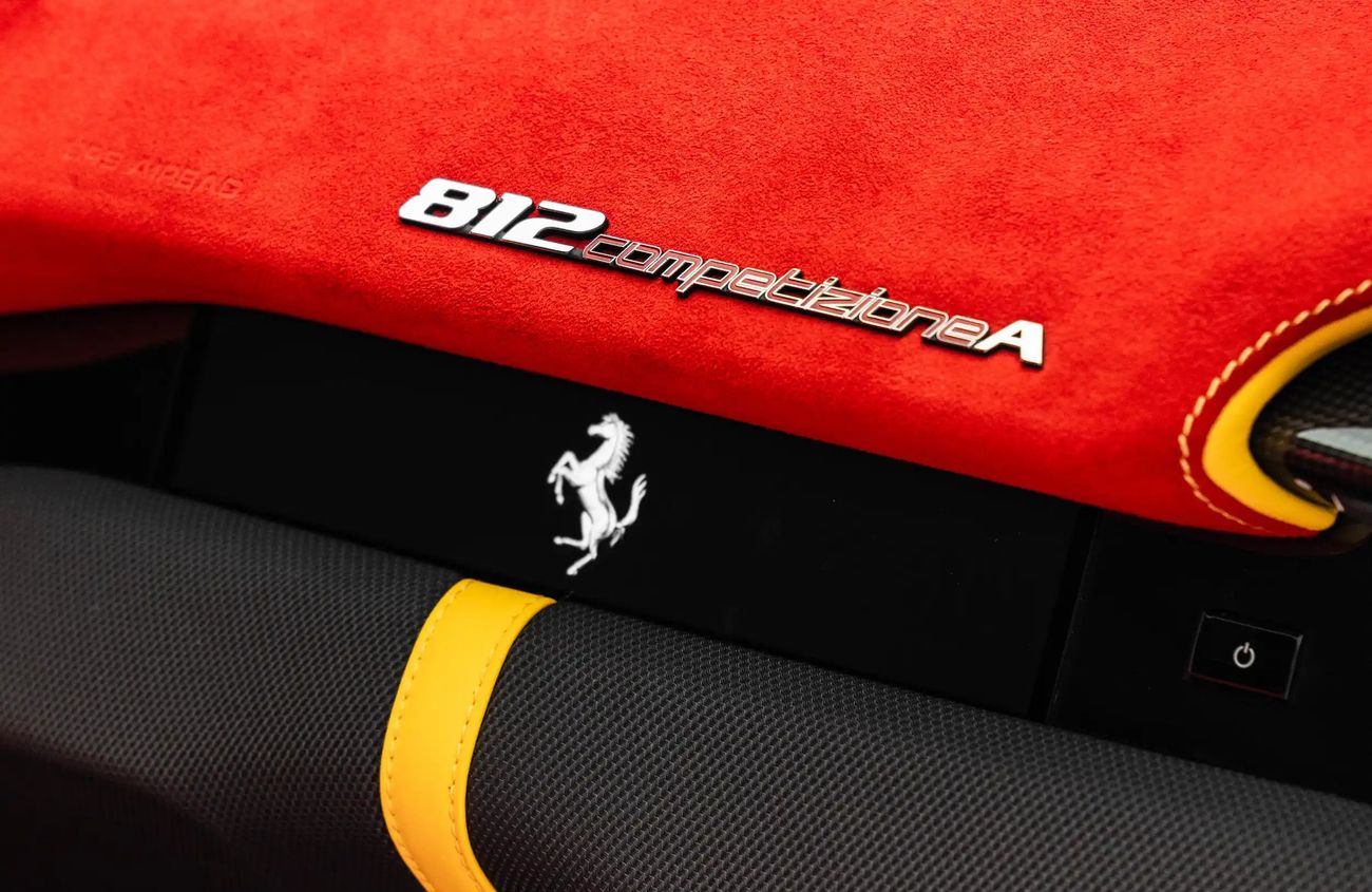 Ferrari 812 Competizione 6.5L V12 Naturally Aspirated Engine