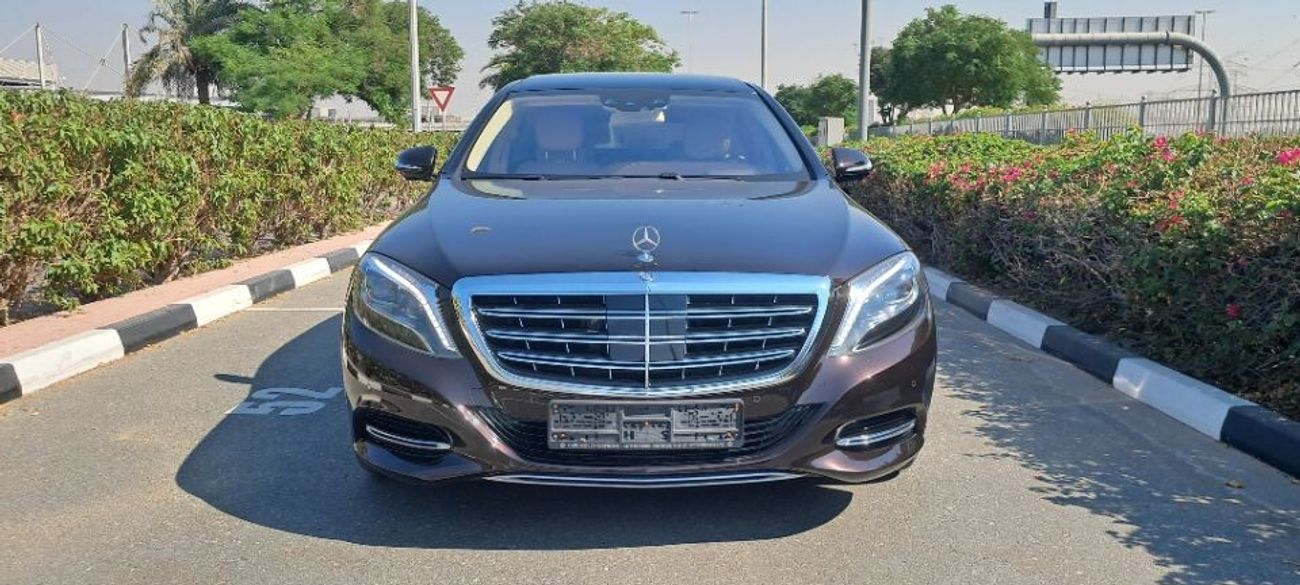 Mercedes-Benz S600 Maybach MAYBACH S600 2016 GCC FULL SERVICE GARGASH +ORGINAL PAINT 100% +FULL OPTION + 1 YEAR WARRANTY