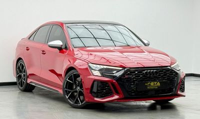 أودي RS3 TFSI quattro 2.5L Sedan 2022 Audi RS3, 2027 Audi Warranty, 2028 Audi Service Pack, Excellent Conditi