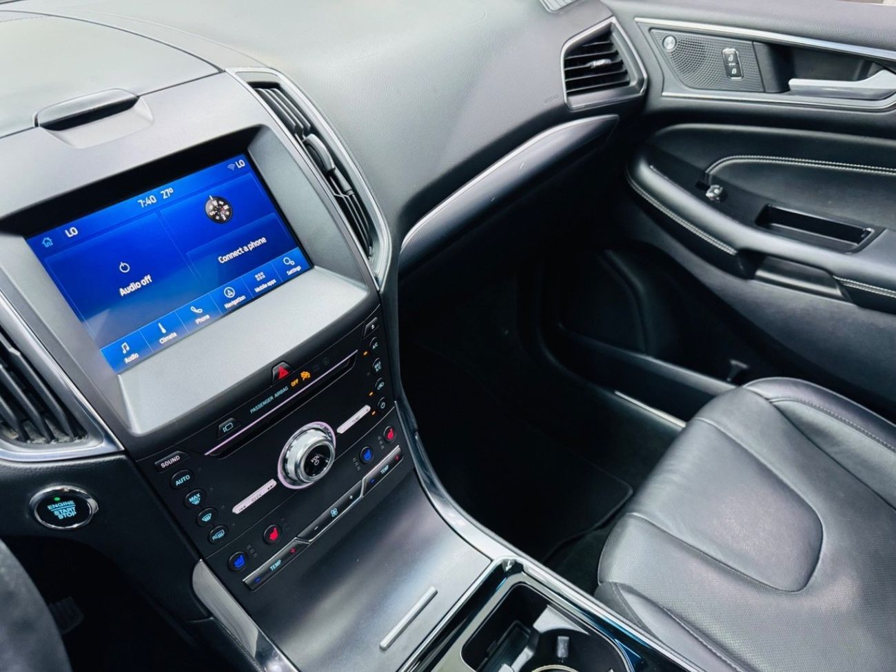 فورد إدج GCC .. FSH .. Original paint .. warranty .. Service .. AWD .. Titanium .