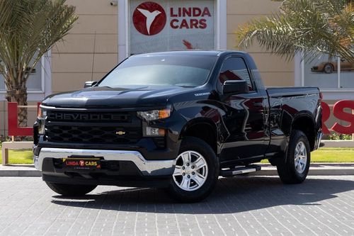 شيفروليه سيلفارادو Chevrolet Silverado Single Cab Utility 2022 (LOW MILEAGE) GCC under Warranty with Flexible Down-Paym