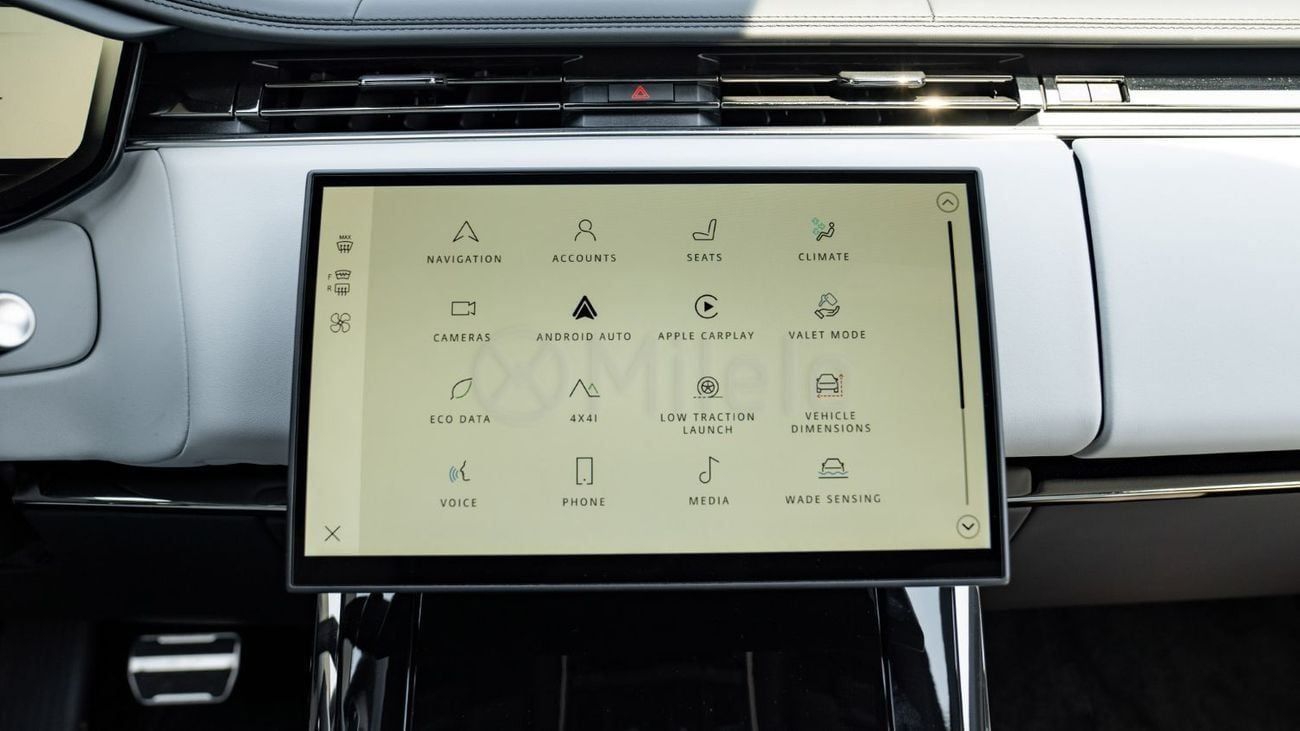 لاند روفر رينج روفر سبورت 3.0L Petrol: 23 Wheels, HUD, 20-Way Heated Seats, LED DRL, Cameras,