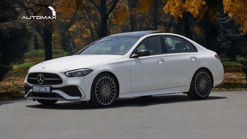 مرسيدس بنز C200 AMG Premium 1.5L RWD 2025 GCC With 2 Years Unlimited Mileage Warranty @Official Dealer