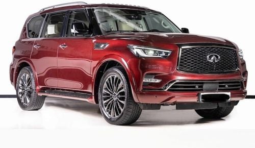 إنفينيتي QX80 Infiniti QX80 Black Edition 8 5.6L 2021 Infiniti QX80 Black Edition, 2027 Infiniti Warranty + Servic