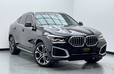 بي أم دبليو X6 40i Exclusive 3.0L 2021 BMW X6 xDrive40i Exclusive, 2026 BMW Warranty + Service Contract, Excellent 