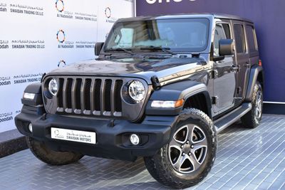 Jeep Wrangler AED 2,269 / Month | Sport 4WD 3.6L – Unleash your inner explorer Dealer Warranty Included