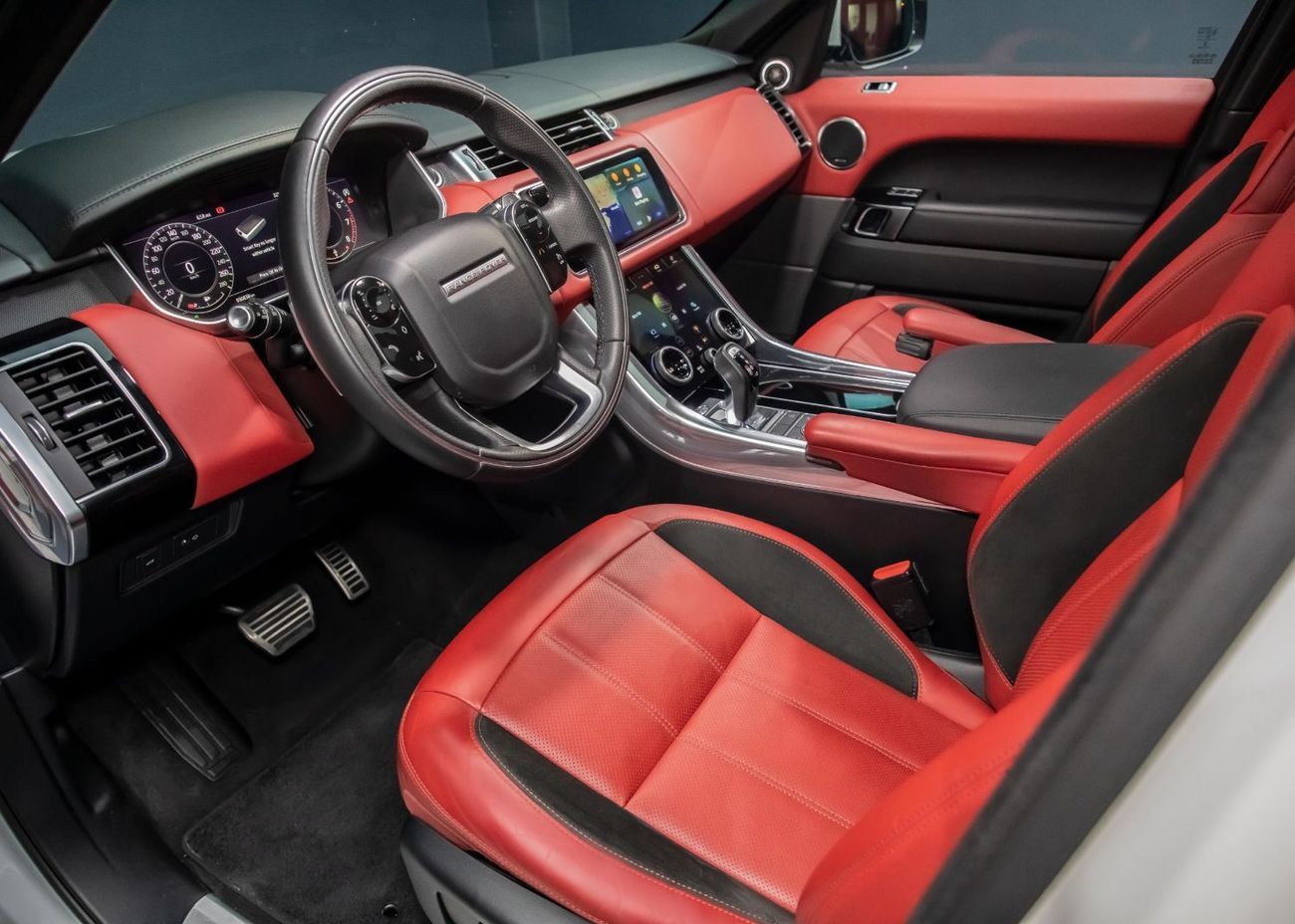 لاند روفر رينج روفر سبورت 3995x60 • 0% DP • 2019 Range Rover Sport HSE Supercharged • Land Rover Warranty + Service Contract •