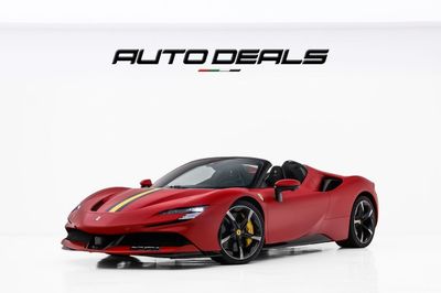 فيراري SF90 سبيدر 2023 Ferrari SF 90 Spider | Service Contract | Extremely Low Mileage | Fully Loaded | 4.0L V8