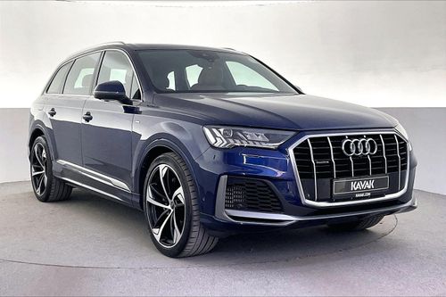 أودي Q7 55 TFSI quattro S-Line Luxury/High Option | شامل الضمان | 0 ﺪﻔﻋﺓ ﺃﻮﻟﻯ