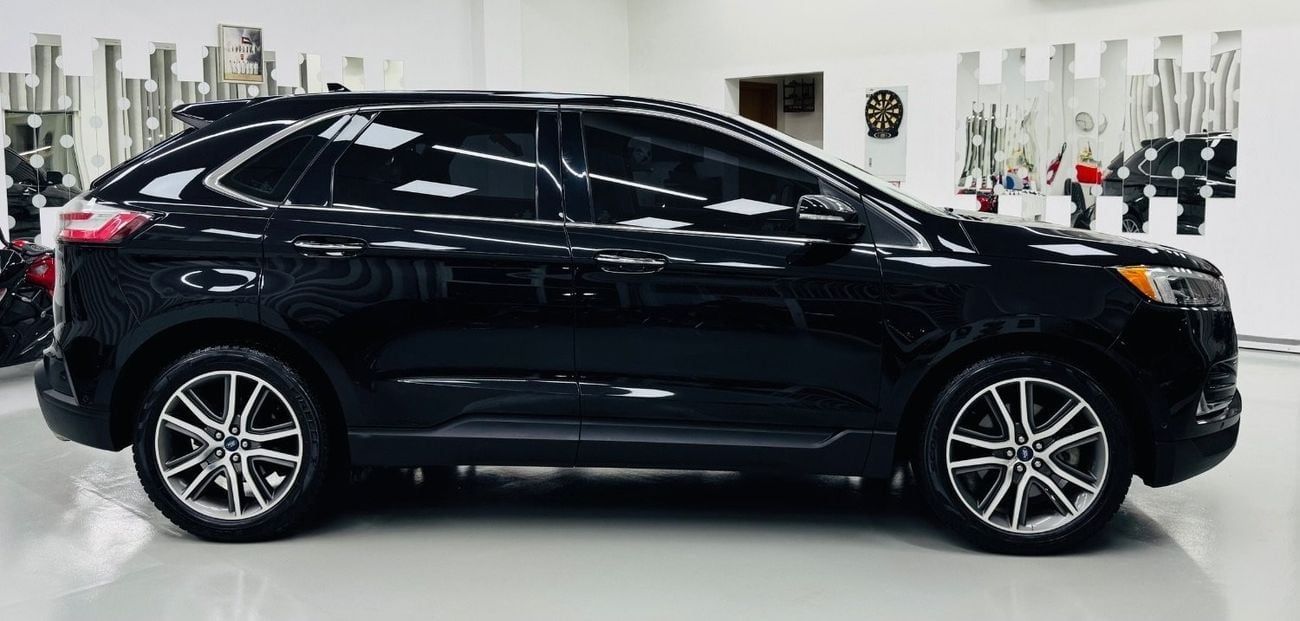 فورد إدج GCC .. FSH .. Original paint .. warranty .. Service .. AWD .. Titanium .