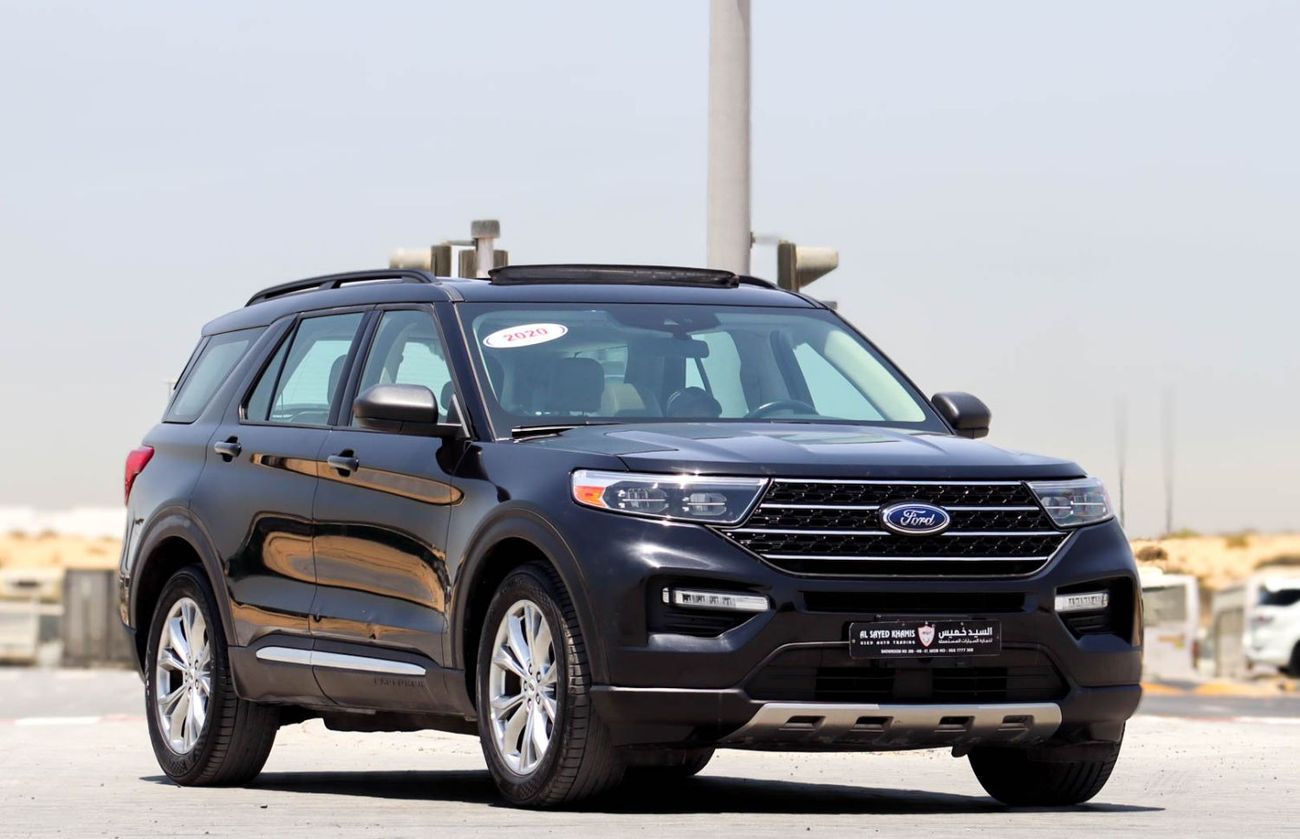 فورد إكسبلورر XLT 200A 2.3L 4WD Ford Explorer XLT 2020,  GCC, 2.3L, EcoBoost 4WD Accident-free, original paint, 1,