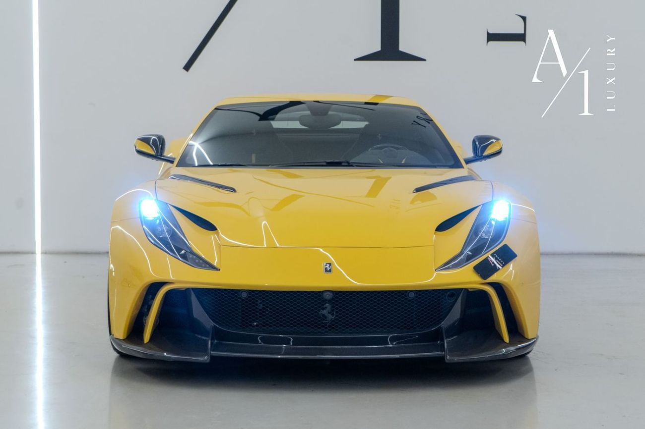 Ferrari 812 Superfast N-LARGO By Novitec 2018 Ferrari 812 SuperFast, N-LARGO By Novitec, 1 of 18 Limited Edition, Giallo M