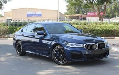 BMW 530i Luxury M Sport Package BMW 530i GCC WARRANTY, BACK SCREEN, SOFT CLOSING, FULL OPTION 2022