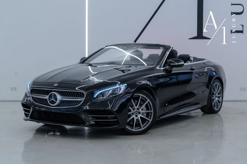 مرسيدس بنز S 560 كوبيه AMG 2018 Mercedes Benz S560 AMG Cabriolet, Warranty, Fully Loaded, Very Low Kms, Excellent Condition