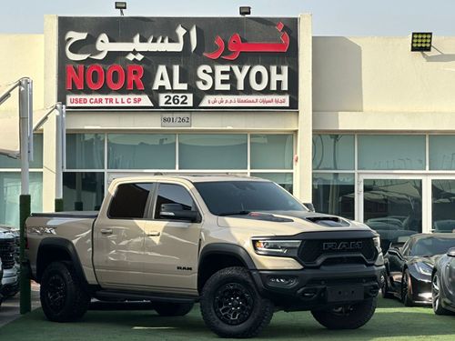 رام 1500 TRX دودج رام TRX 6.2 سوبر تشارج 2022 خليجي صبغ وكالة تشييكات الوكالة تحت الضمان