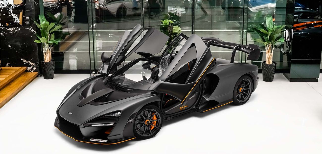 McLaren Senna 4.0L V8 Twin-Turbocharged Engine