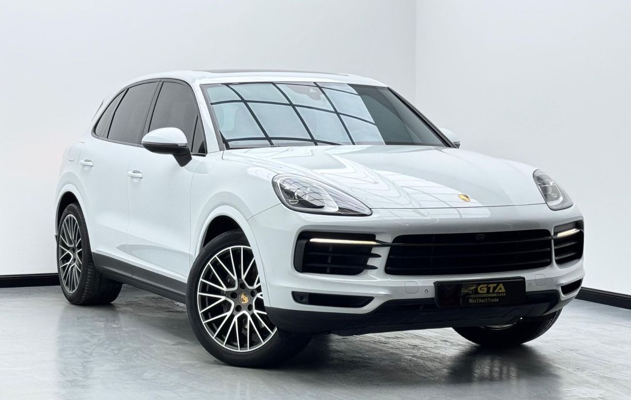 بورش كايان Std 3.0L (335 HP) 2019 Porsche Cayenne, Service History, Warranty, Excellent Condition, GCC