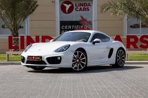 بورش كايمان 718 S 2.5L A/T Porsche Cayman S 2015 GCC with Flexible Down-Payment.