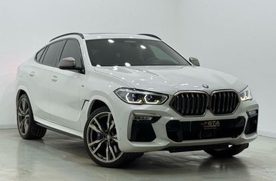 بي أم دبليو X6 M50i 4.4L 2021 BMW X6 M50i M-Sport, 2026 BMW Warranty + Service Pack, Fully Loaded, GCC
