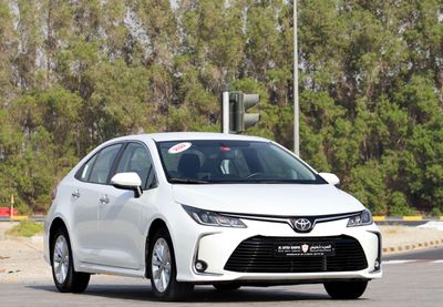 تويوتا كورولا GLI 1.6L Toyota Corolla 1.6L 2022 GCC original paint, full option, accident-free, excellent conditio