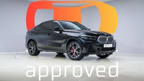 بي أم دبليو X6 40i M Sport 3.0L | AED 4,327 PM | Warranty May-2026 | GCC