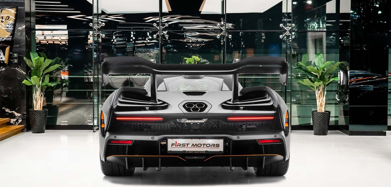McLaren Senna 4.0L V8 Twin-Turbocharged Engine
